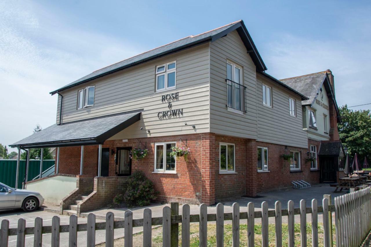 Hotel Rose And Crown Lytchett Matravers Exterior foto