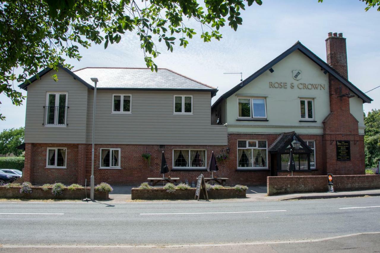 Hotel Rose And Crown Lytchett Matravers Exterior foto